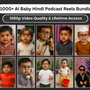 1000+ Trending AI Baby Hindi Podcast Reels Bundle